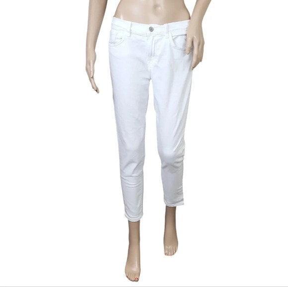 J Brand White 811C036 Skinny Jeans Size 29
